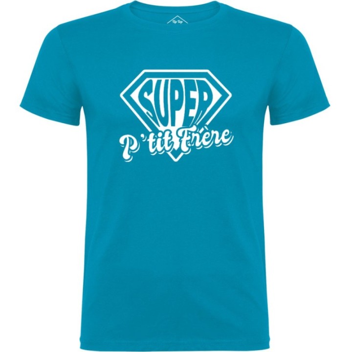 Tip Top Tshirt - T-shirt Homme Super P'tit Frère - Made in France