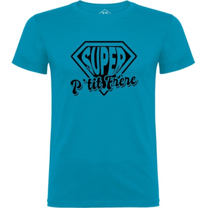 Tip Top Tshirt - T-shirt Homme Super P'tit Frère - Made in France