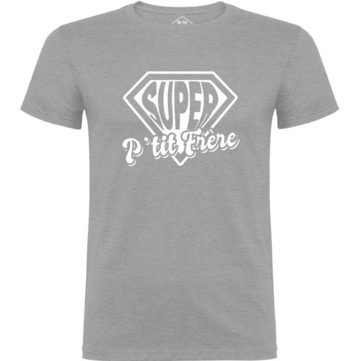 Tip Top Tshirt - T-shirt Homme Super P'tit Frère - Made in France