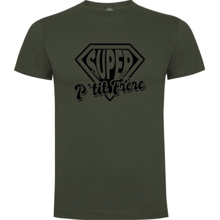 Tip Top Tshirt - T-shirt Homme Super P'tit Frère - Made in France