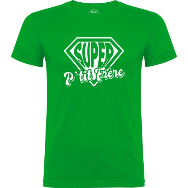 Tip Top Tshirt - T-shirt Homme Super P'tit Frère - Made in France