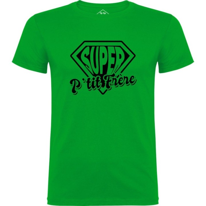Tip Top Tshirt - T-shirt Homme Super P'tit Frère - Made in France