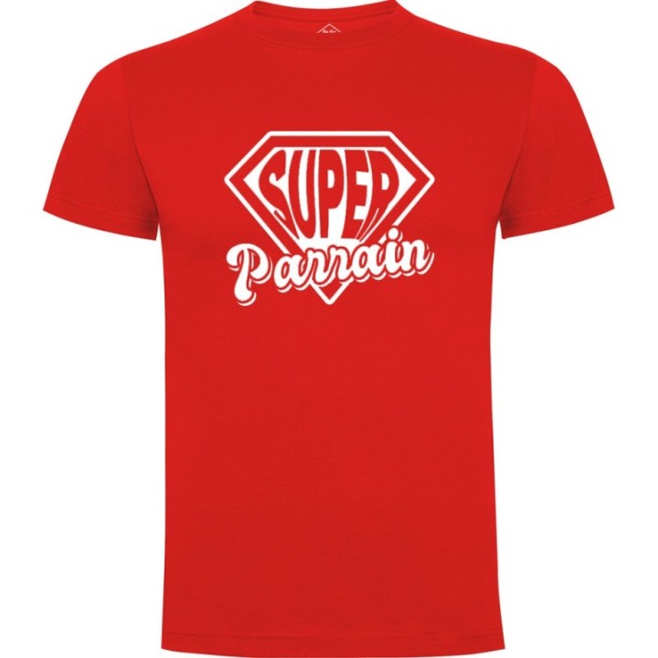 Tip Top Tshirt - T-shirt Homme Super Parrain - Made in France