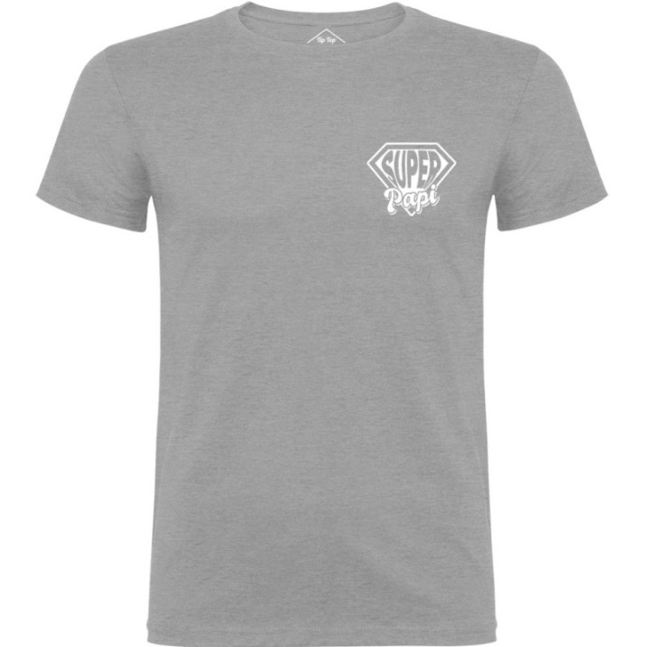 Tip Top Tshirt - T-shirt Homme Super Papi - Made in France