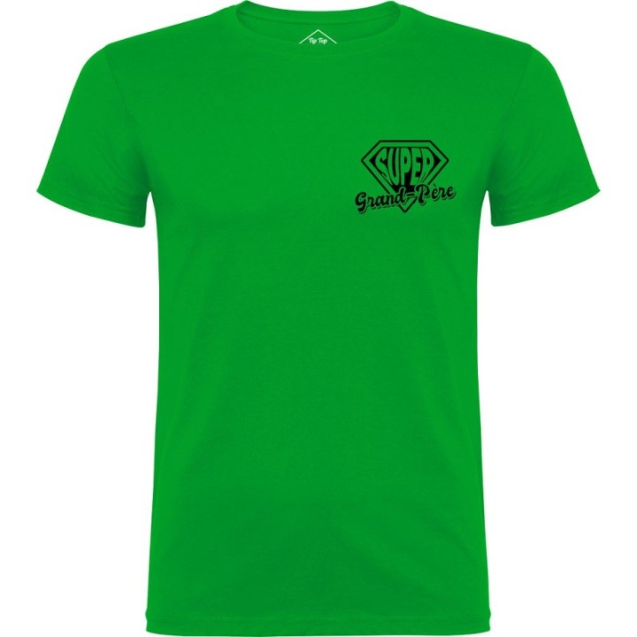 Tip Top Tshirt - T-shirt Homme Super grand-père - Made in France