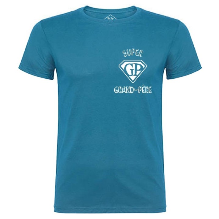Tip Top Tshirt - T-shirt Homme Super grand-père - Made in France