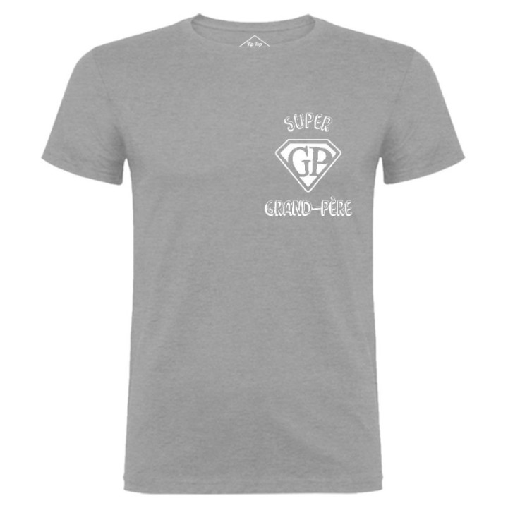 Tip Top Tshirt - T-shirt Homme Super grand-père - Made in France