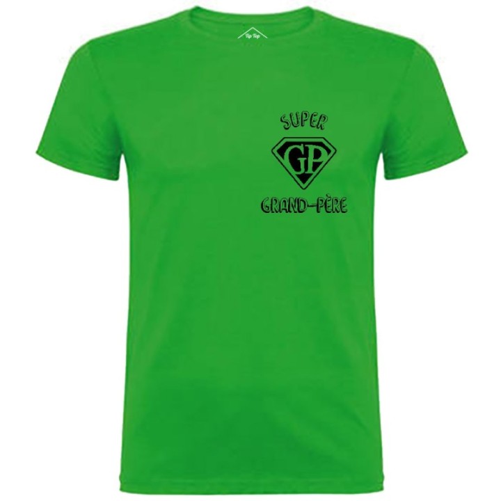 Tip Top Tshirt - T-shirt Homme Super grand-père - Made in France
