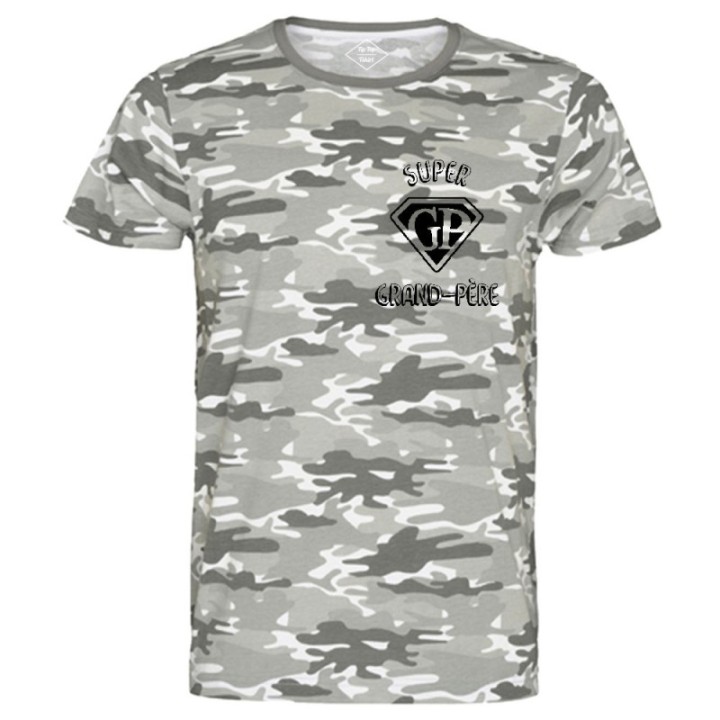 Tip Top Tshirt - T-shirt Homme Super grand-père - Made in France
