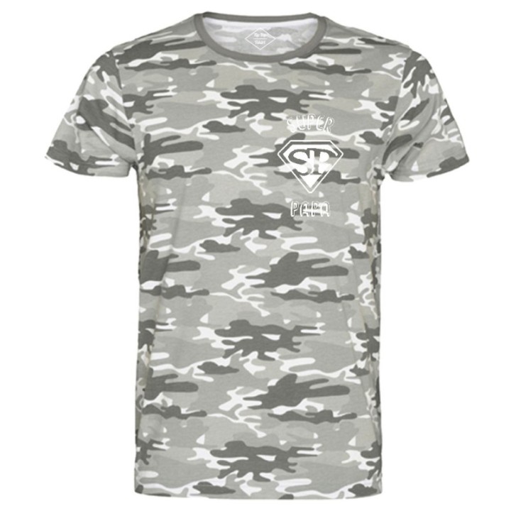 Tip Top Tshirt - T-shirt Homme Super Papa - Made in France
