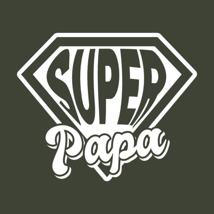 Tip Top Tshirt - T-shirt Homme Super Papa - Made in France