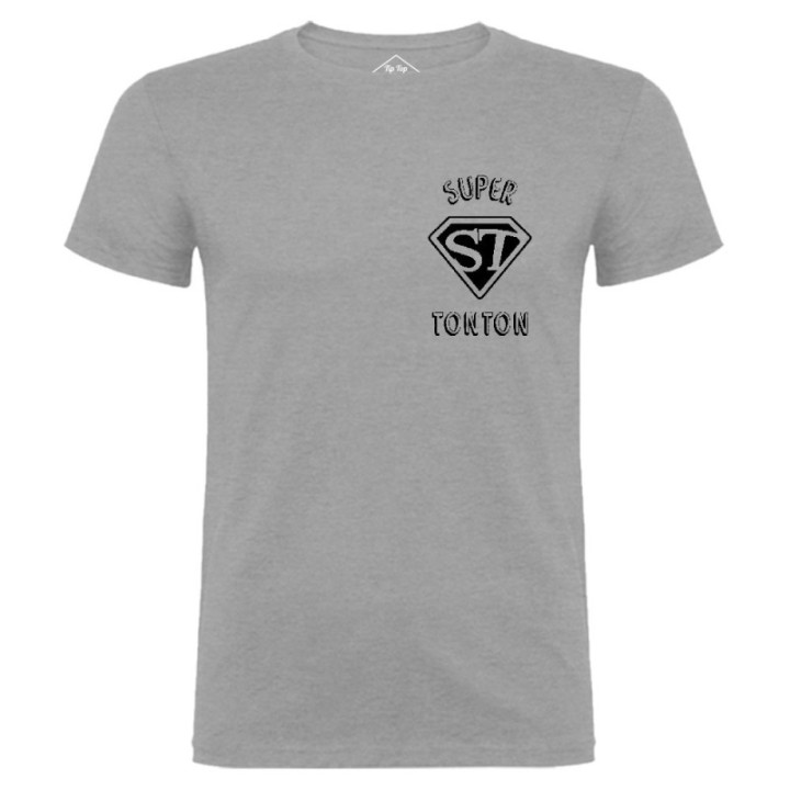 Tip Top Tshirt - T-shirt Homme Super Tonton - Made in France