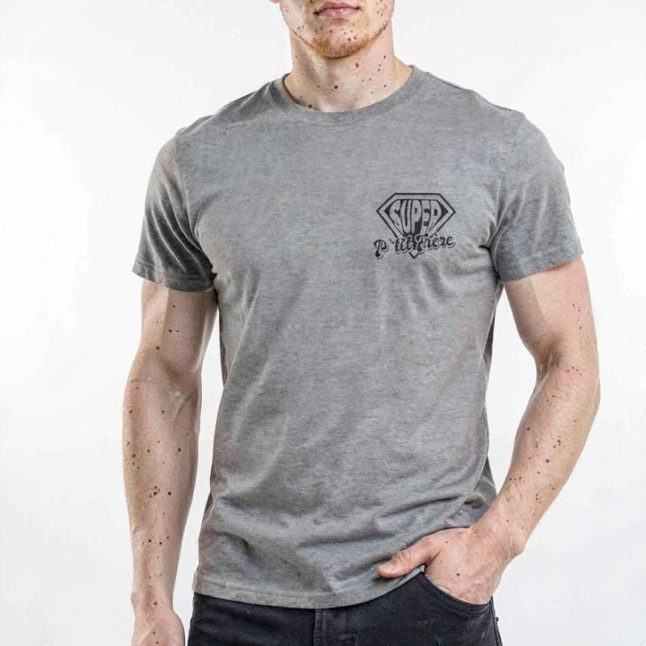 Tip Top Tshirt - T-shirt Homme Super P'tit Frère - Made in France