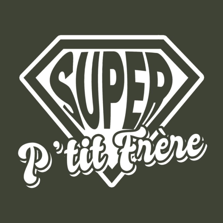 Tip Top Tshirt - T-shirt Homme Super P'tit Frère - Made in France