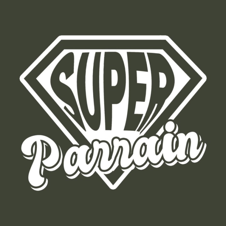 Tip Top Tshirt - T-shirt Homme Super Parrain - Made in France