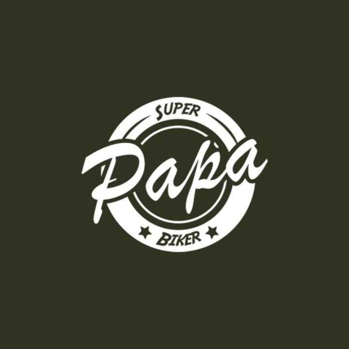 Tip Top Tshirt - T-shirt Homme Super Papa Biker - Made in France