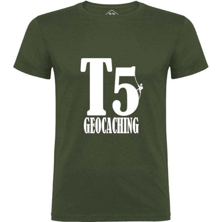 Tip Top Tshirt - T-shirt Homme T5 Geocaching - Made in France