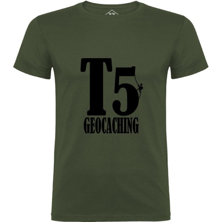 Tip Top Tshirt - T-shirt Homme T5 Geocaching - Made in France
