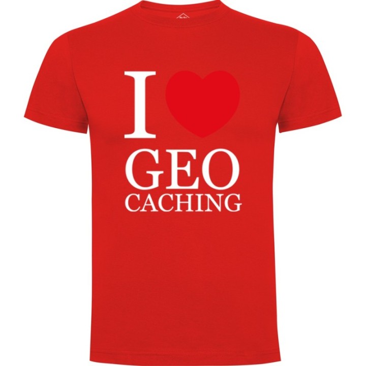 Tip Top Tshirt - T-shirt Homme I love Geocaching - Made in France
