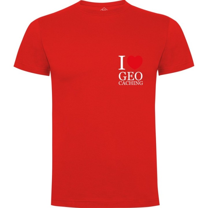 Tip Top Tshirt - T-shirt Homme I love Geocaching - Made in France