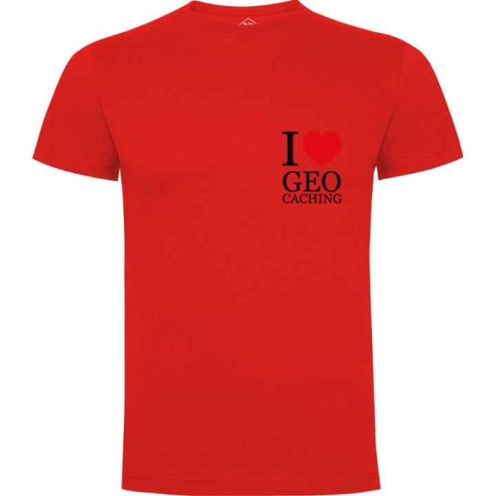 Tip Top Tshirt - T-shirt Homme I love Geocaching - Made in France