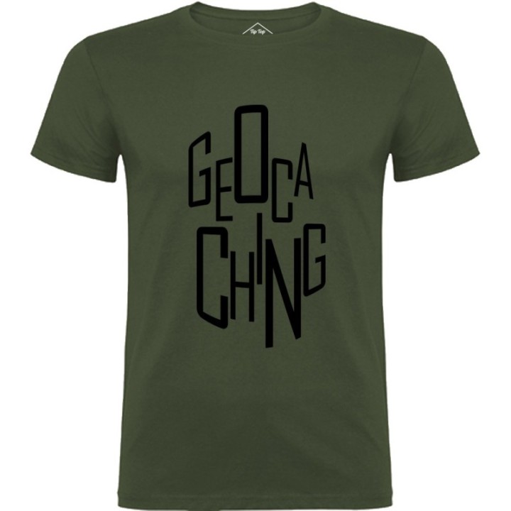Tip Top Tshirt - T-shirt Homme Geocaching - Made in France