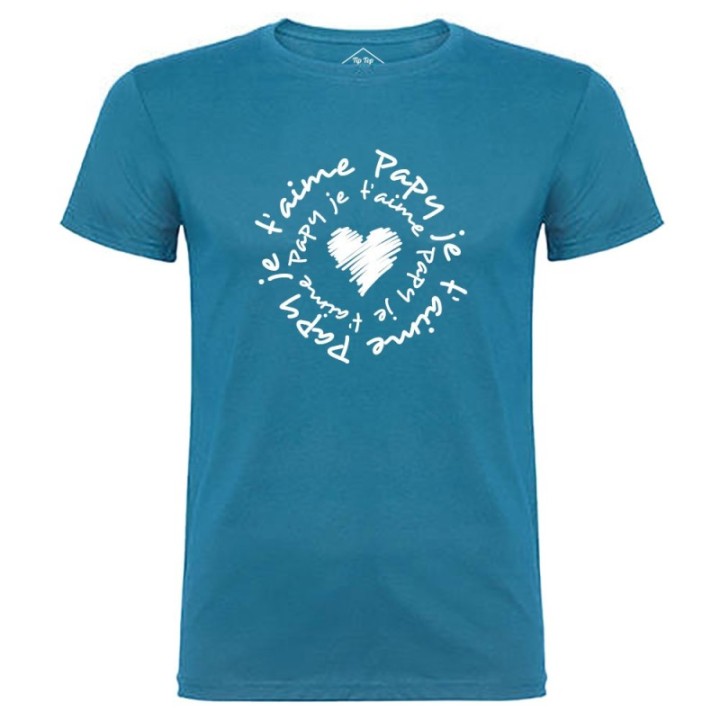 Tip Top Tshirt - T-shirt Homme Papy je t'aime - Made in France