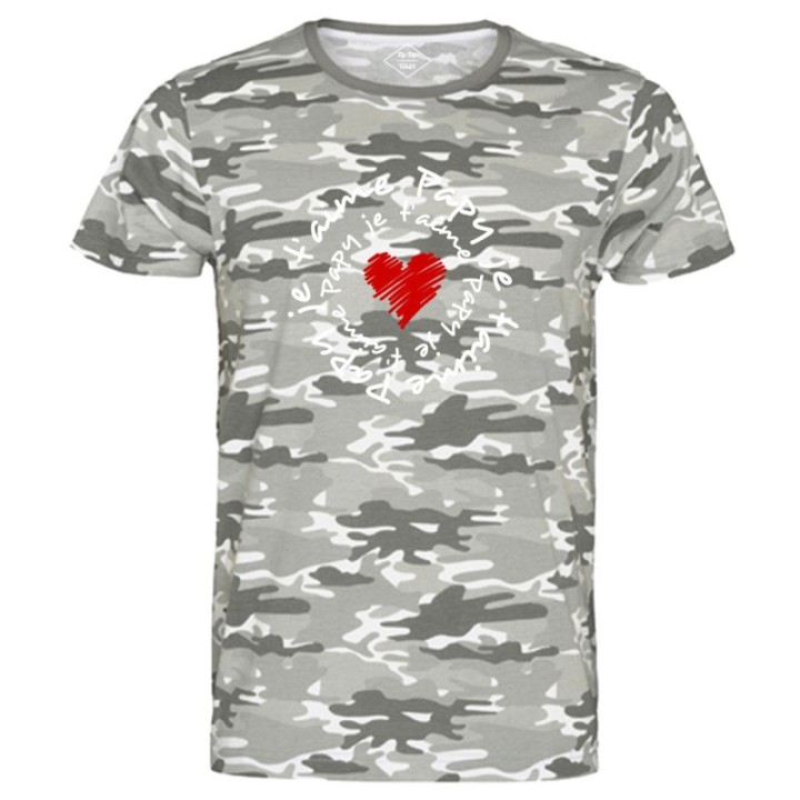 Tip Top Tshirt - T-shirt Homme Papy je t'aime - Made in France