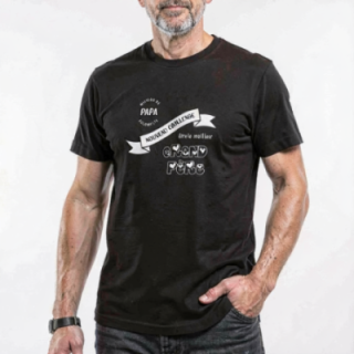 Tip Top Tshirt - T-shirt Homme Nouveau challenge : Meilleur grand-père - Made in France