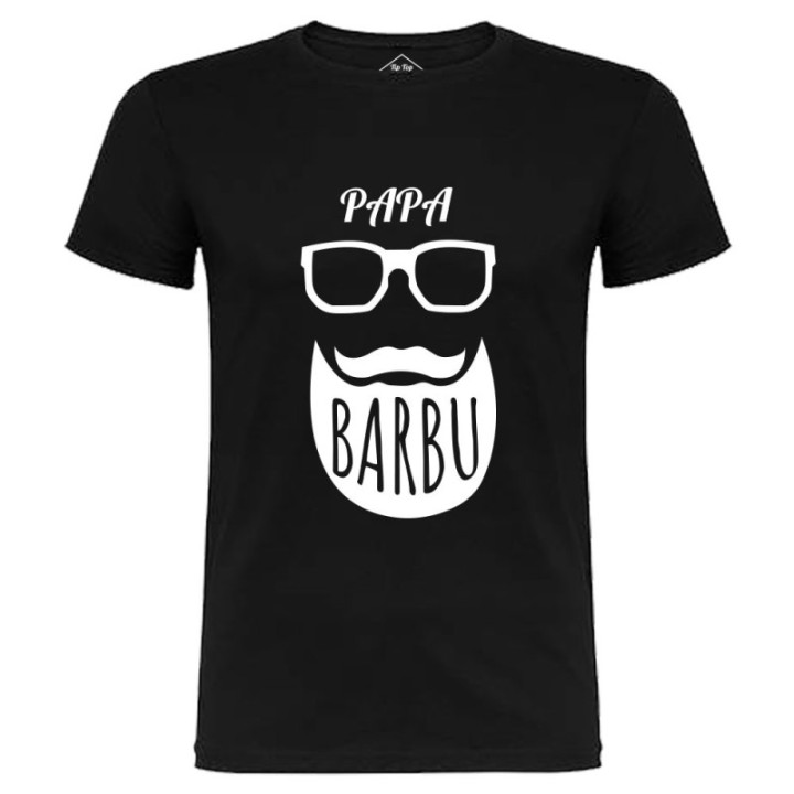 Tip Top Tshirt - T-shirt Homme Papa barbu - Made in France