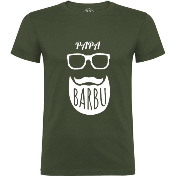 Tip Top Tshirt - T-shirt Homme Papa barbu - Made in France