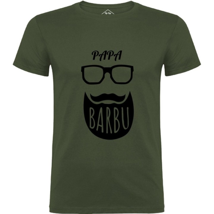 Tip Top Tshirt - T-shirt Homme Papa barbu - Made in France