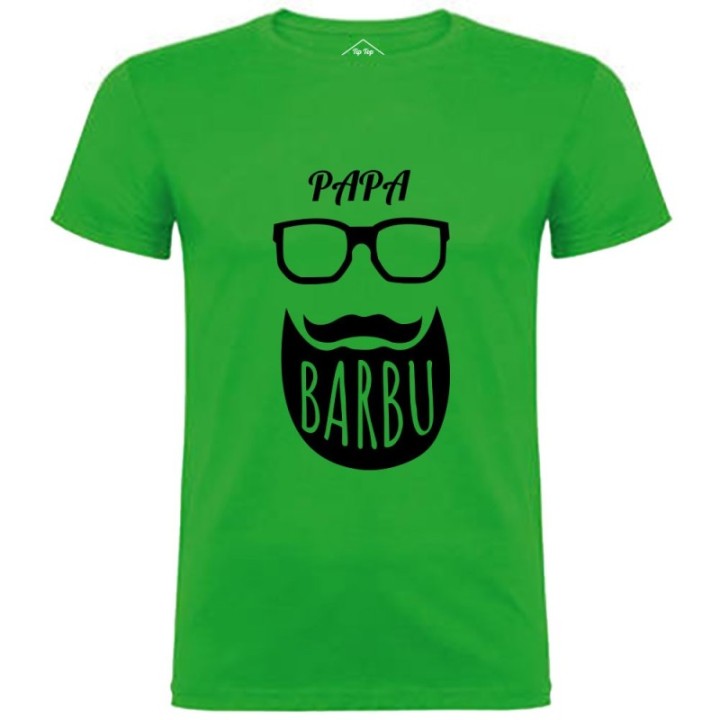 Tip Top Tshirt - T-shirt Homme Papa barbu - Made in France