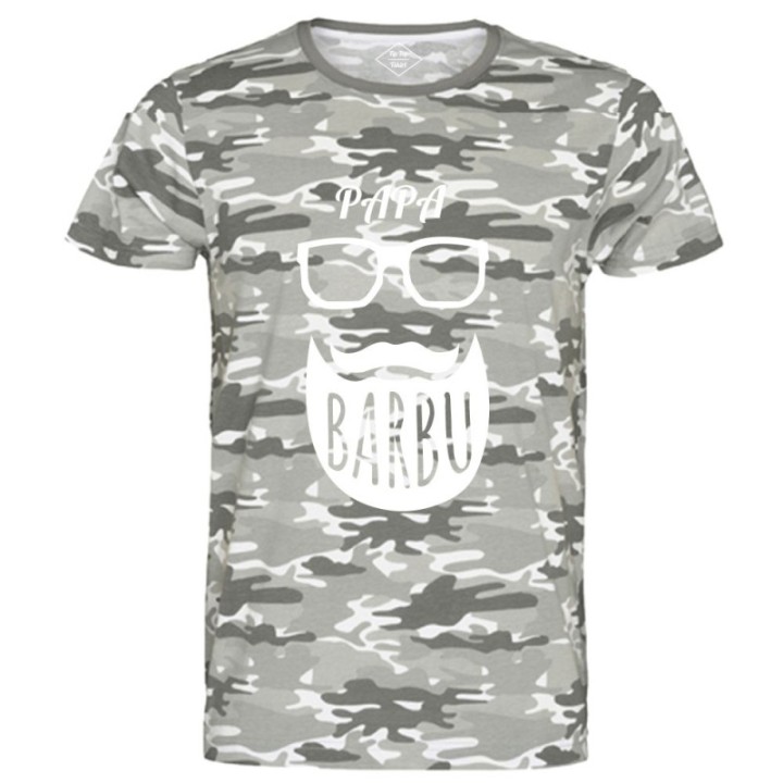 Tip Top Tshirt - T-shirt Homme Papa barbu - Made in France