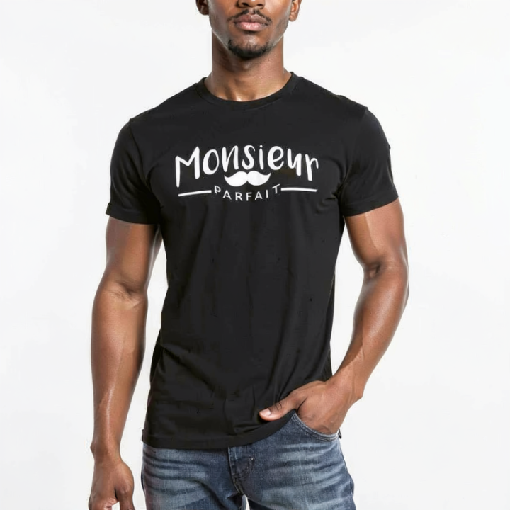 Tip Top Tshirt - T-shirt Homme Monsieur parfait - Made in France