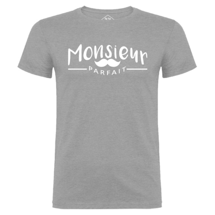 Tip Top Tshirt - T-shirt Homme Monsieur parfait - Made in France