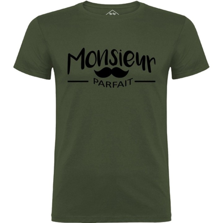 Tip Top Tshirt - T-shirt Homme Monsieur parfait - Made in France