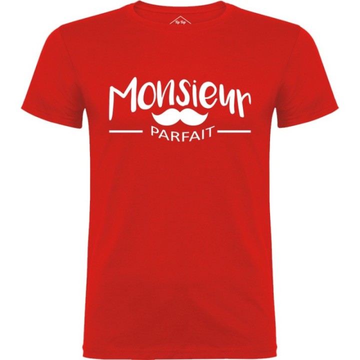 Tip Top Tshirt - T-shirt Homme Monsieur parfait - Made in France