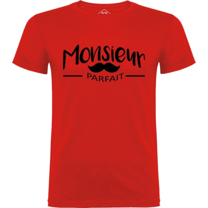 Tip Top Tshirt - T-shirt Homme Monsieur parfait - Made in France