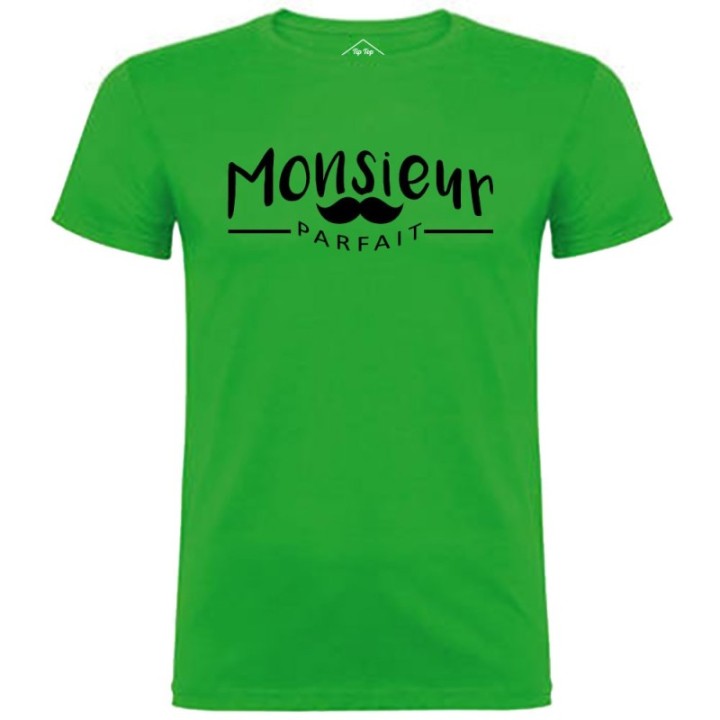 Tip Top Tshirt - T-shirt Homme Monsieur parfait - Made in France