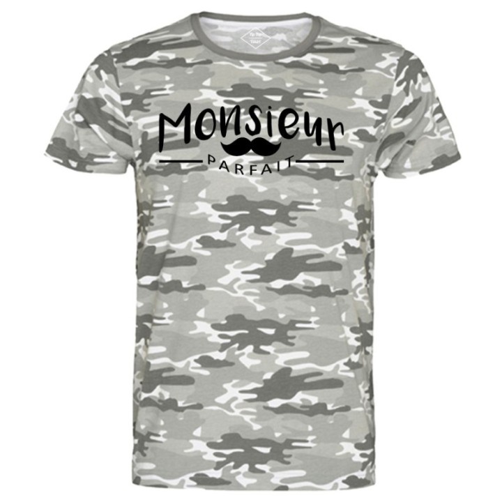 Tip Top Tshirt - T-shirt Homme Monsieur parfait - Made in France