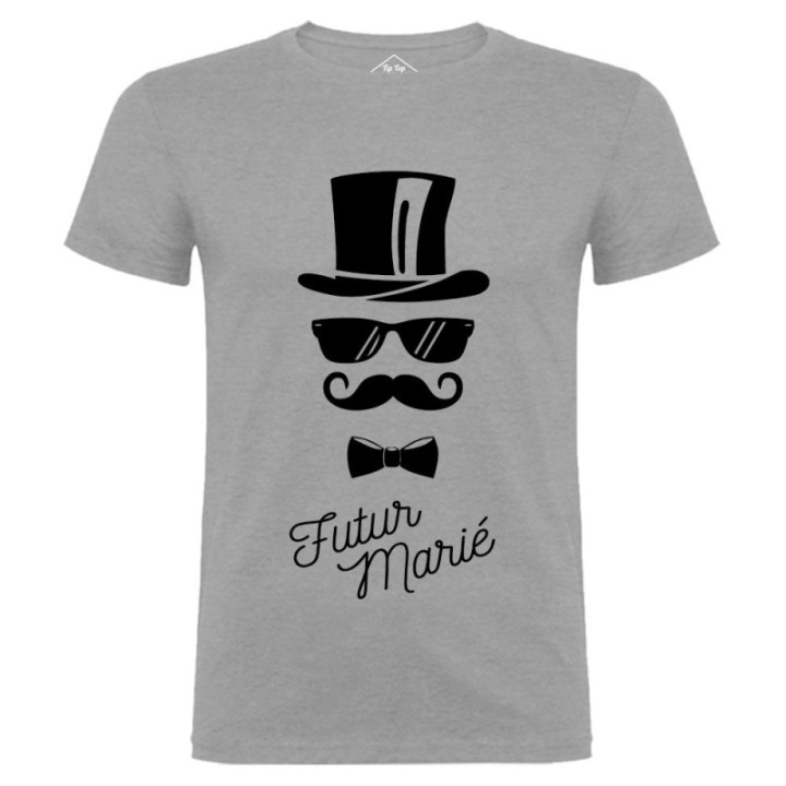 Tip Top Tshirt - T-shirt Homme Futur marié - Made in France