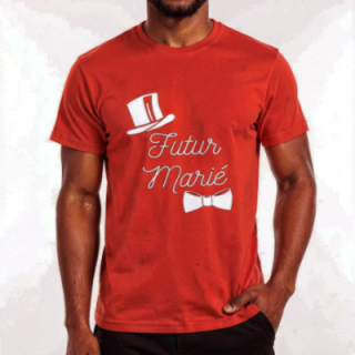 Tip Top Tshirt - T-shirt Homme Futur marié - Made in France
