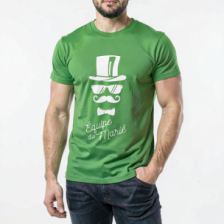 Tip Top Tshirt - T-shirt Homme Equipe du marié - Made in France