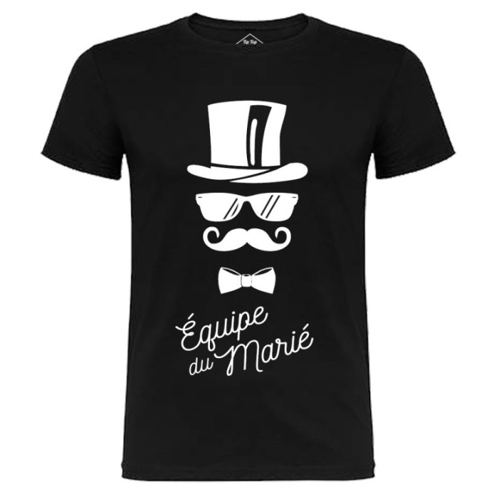 Tip Top Tshirt - T-shirt Homme Equipe du marié - Made in France