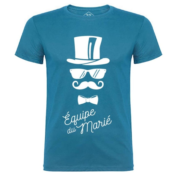 Tip Top Tshirt - T-shirt Homme Equipe du marié - Made in France