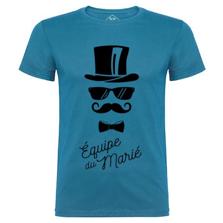 Tip Top Tshirt - T-shirt Homme Equipe du marié - Made in France