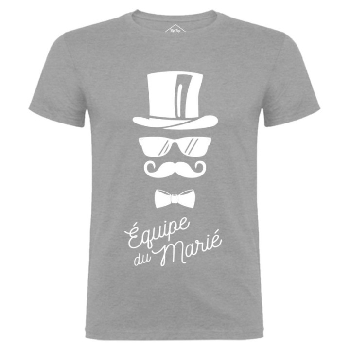 Tip Top Tshirt - T-shirt Homme Equipe du marié - Made in France