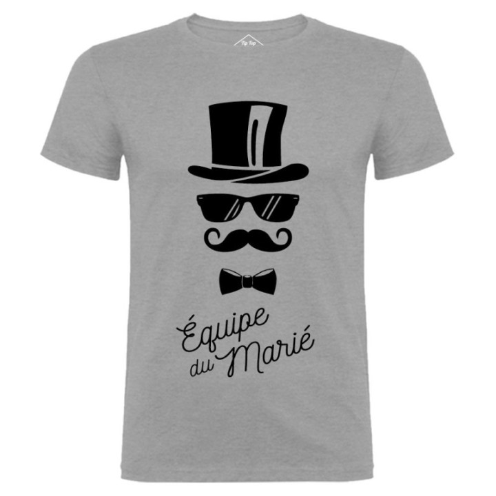 Tip Top Tshirt - T-shirt Homme Equipe du marié - Made in France