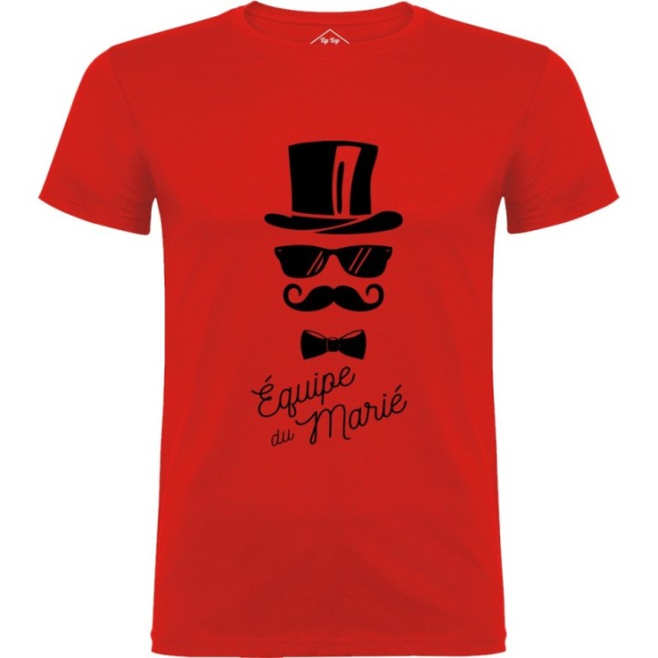 Tip Top Tshirt - T-shirt Homme Equipe du marié - Made in France